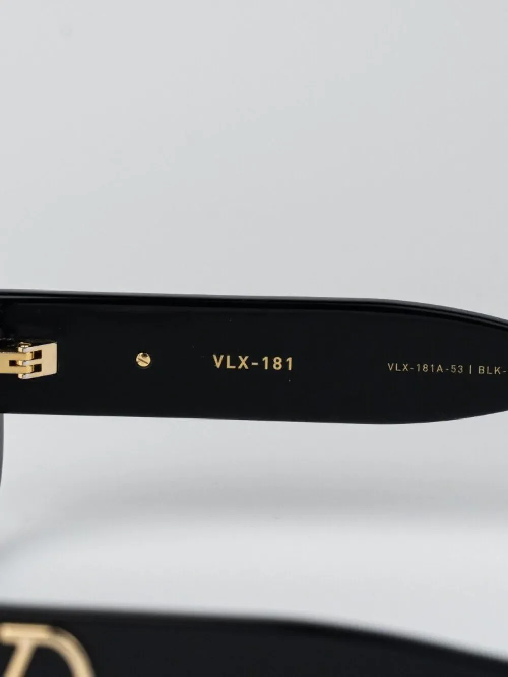Valentino Women Eyeglasses Black Rectangle VLX-181 A